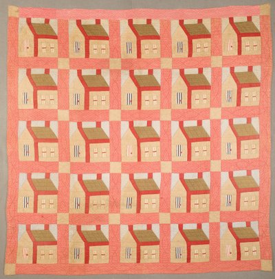 School House Quilt by Unbekannt Unbekannt